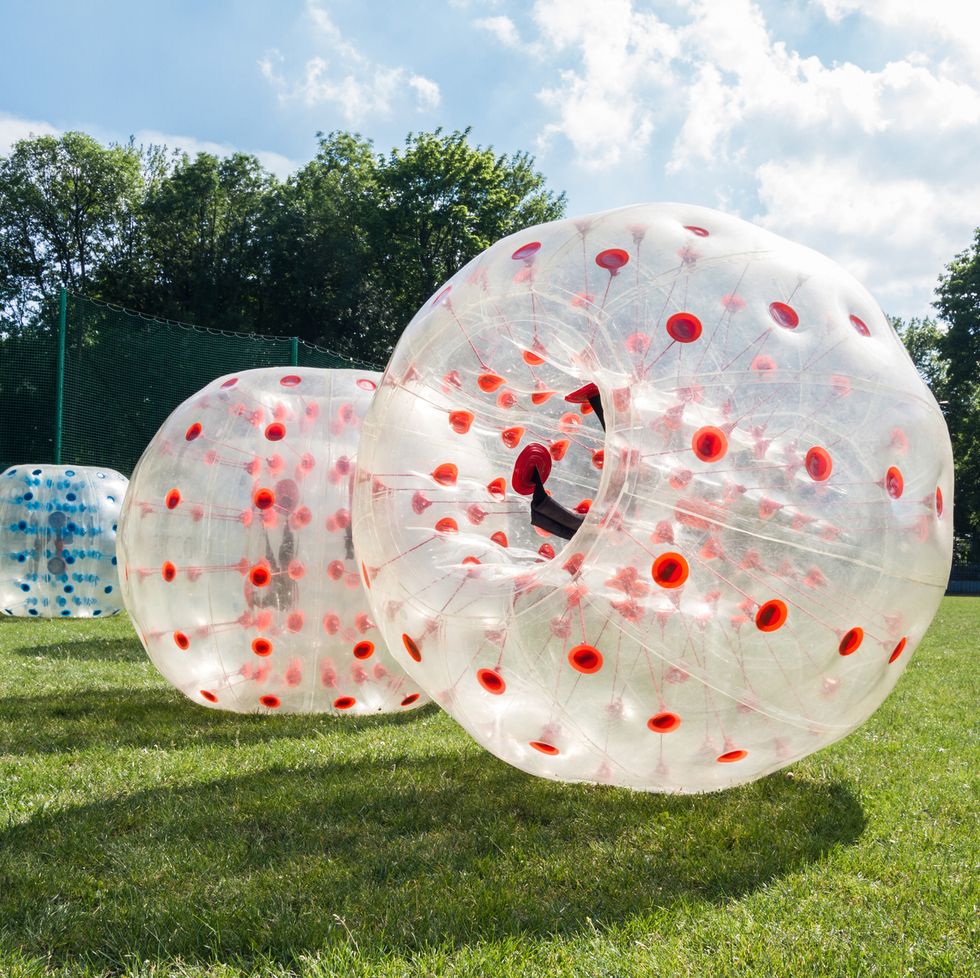 inflatable bumper bubble ball, human hamster