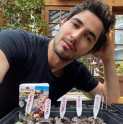 Zac-Posen-gardens zac posen in his garden