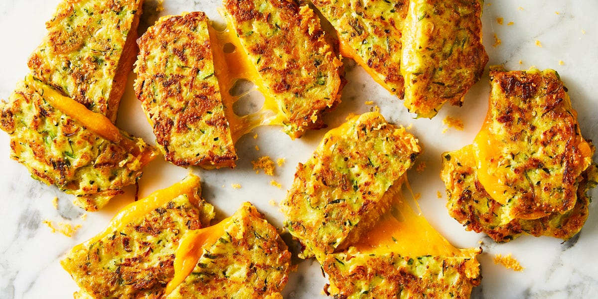 preview for Zucchini Grilled Cheese Is Low-Carb Comfort Food At Its Finest