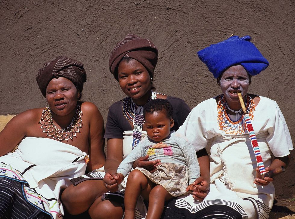 Een Xhosafamilie