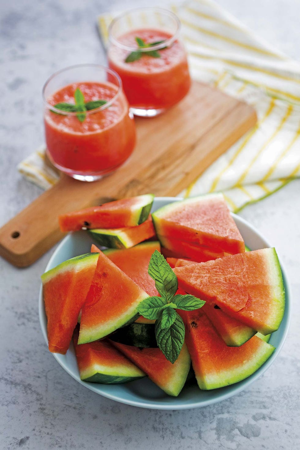 alimentos para hidratarse en verano sandía