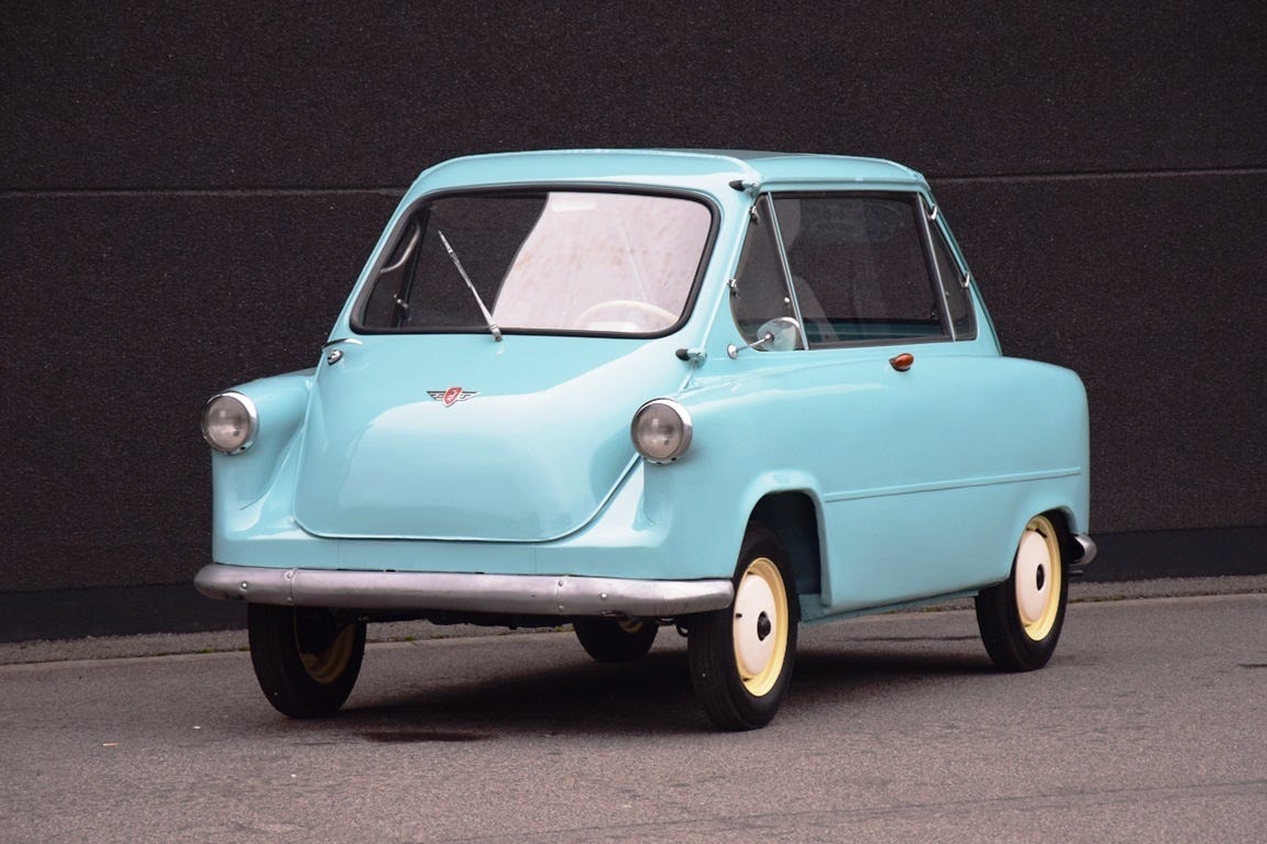 You Must Buy This Impossibly Quirky Two-Faced German Microcar