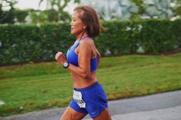 la maratoniana jeannie rice de 76 años