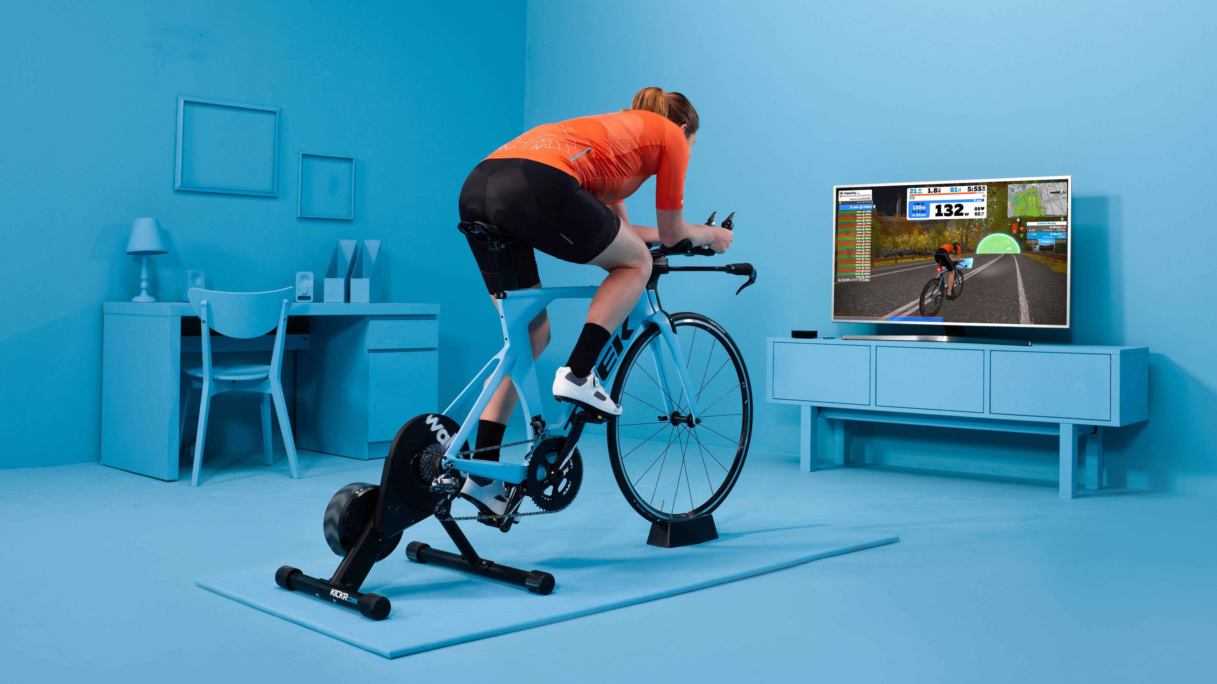 Zwift store cycle trainer