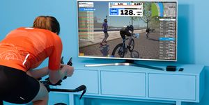 how to race on zwift