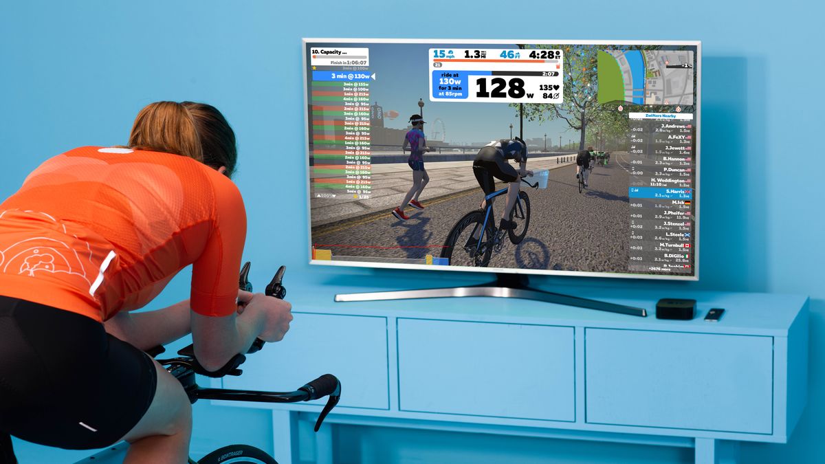 how to race on zwift