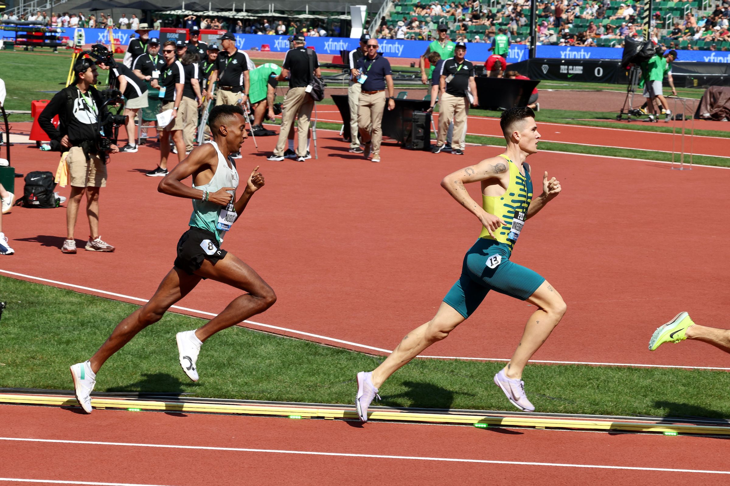 Yared Nuguse Runs 3:43.97 To Break American Record In The Mile