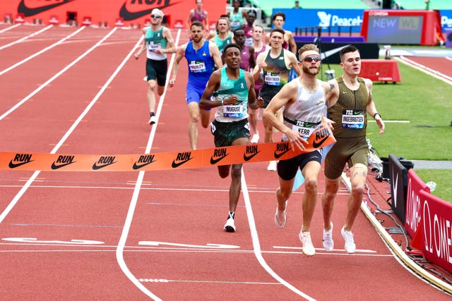 Josh Kerr Beats Jakob Ingebrigtsen in the Mile 2024 Prefontaine Classic