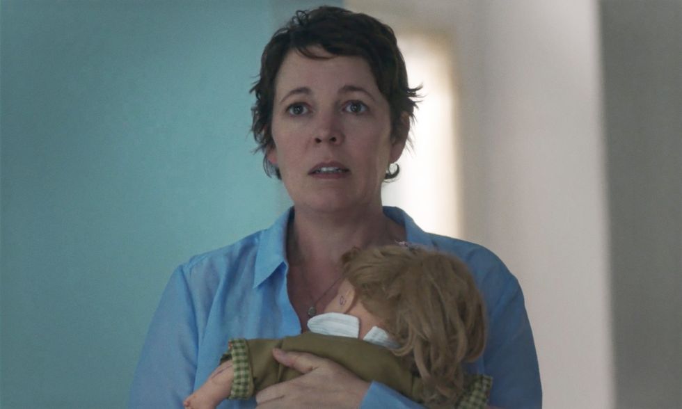 the lost daughter olivia colman as leda cr courtesy of netflix