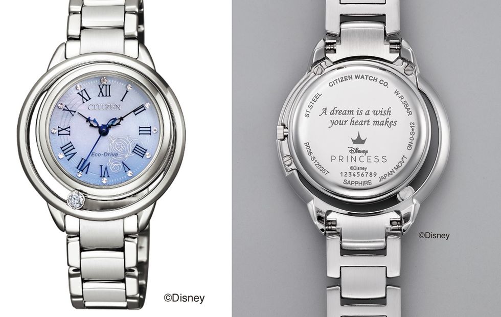 以《仙履奇緣》仙度瑞拉為主題的腕錶ew551053n／nt$25,800