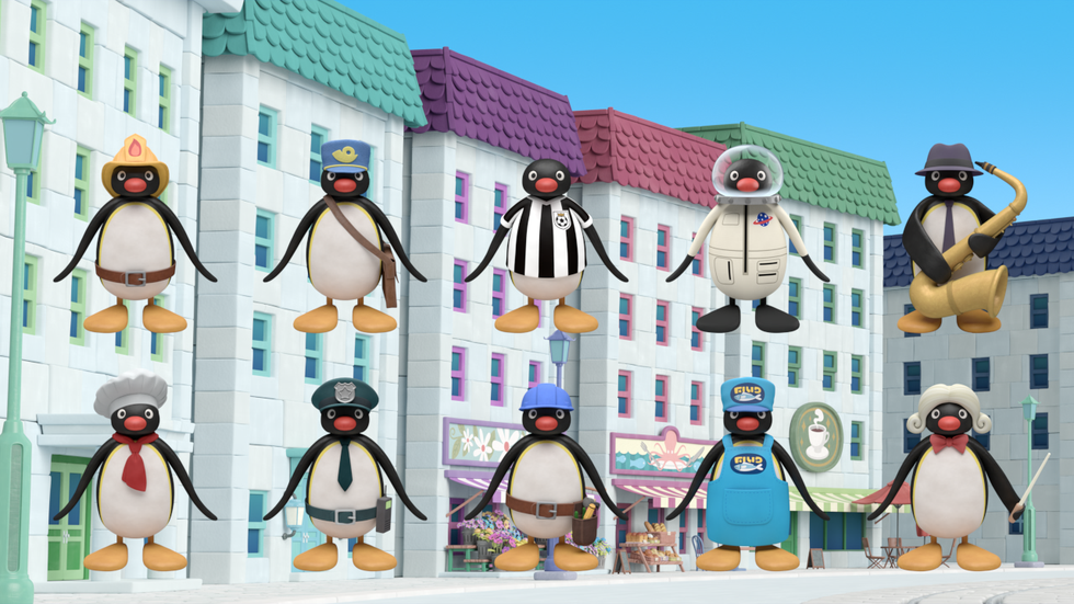 企鵝家族3dcg動畫區