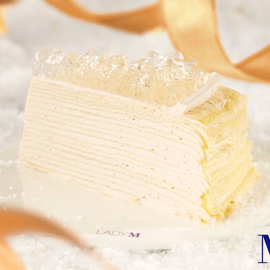 Lady M遠百信義A13店推出香檳千層蛋糕