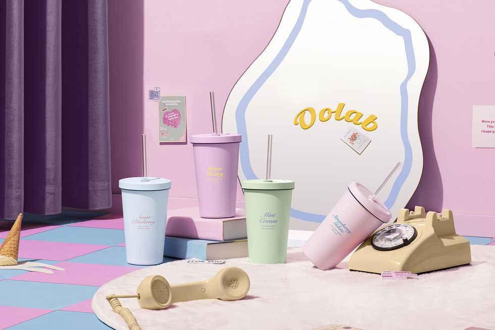 良杯製所oolab推出冰淇淋系列吸管杯