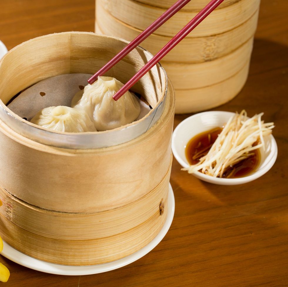 Dish, Food, Cuisine, Dim sum, Xiaolongbao, Ingredient, Dim sim, Chinese food, Wonton, Dumpling, 