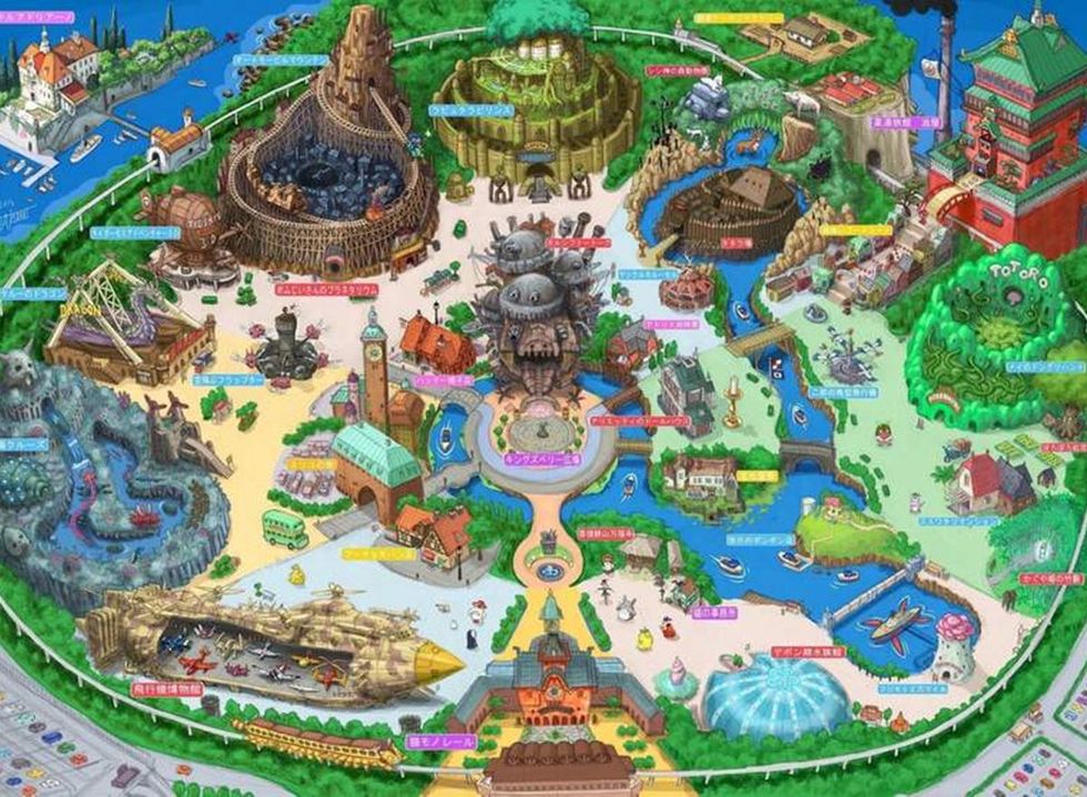 Amusement park, Strategy video game, Games, Water park, Urban design, Recreation, Park, Nonbuilding structure, Leisure, World, 