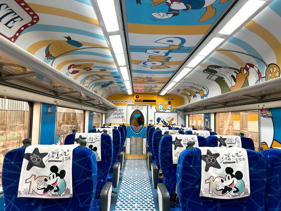 迪士尼主題列車