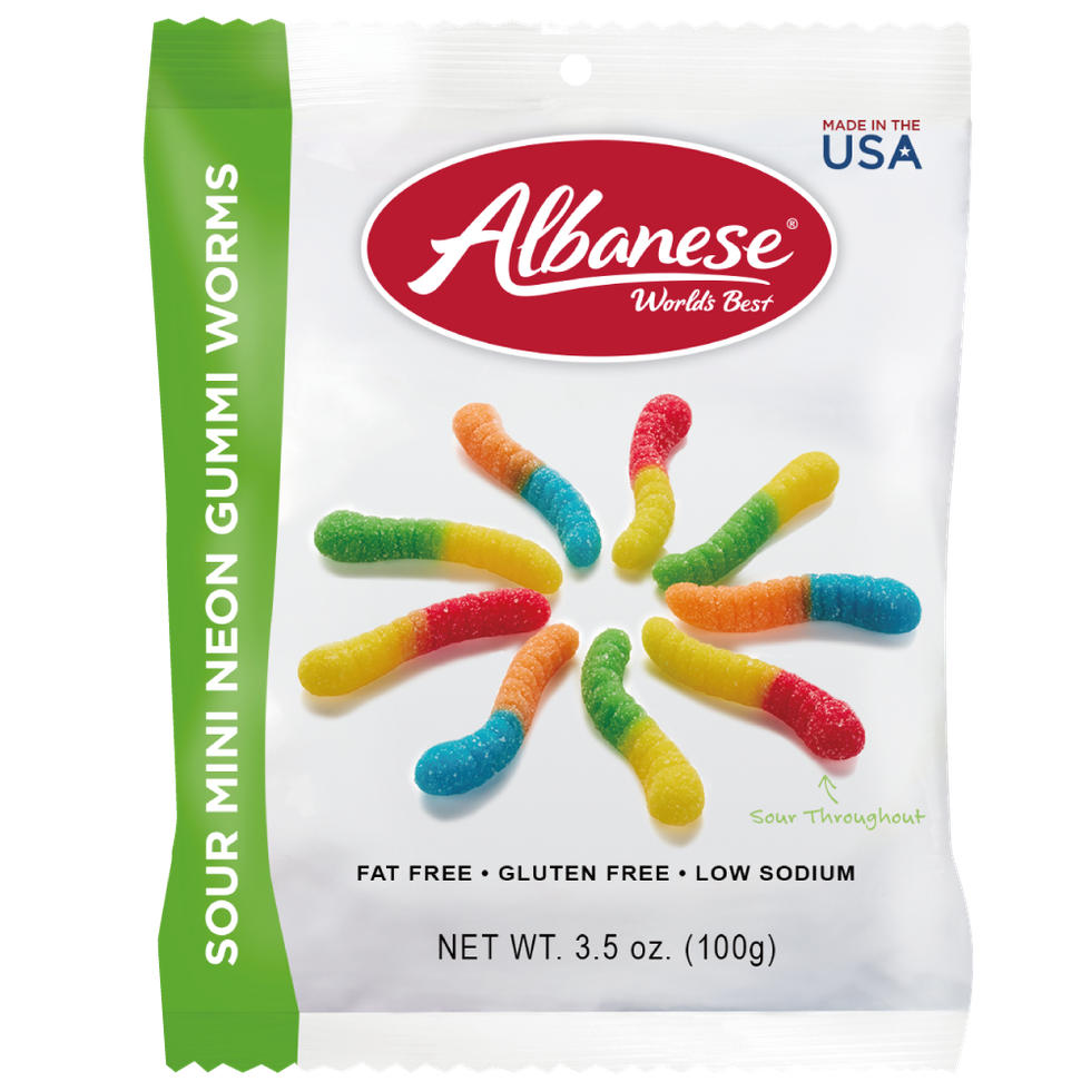 美國艾爾巴 Albanese小熊軟糖於全臺7-11繽紛上市！迷你漸層小蟲造型軟糖、全天然頂級小熊軟糖立刻開吃！