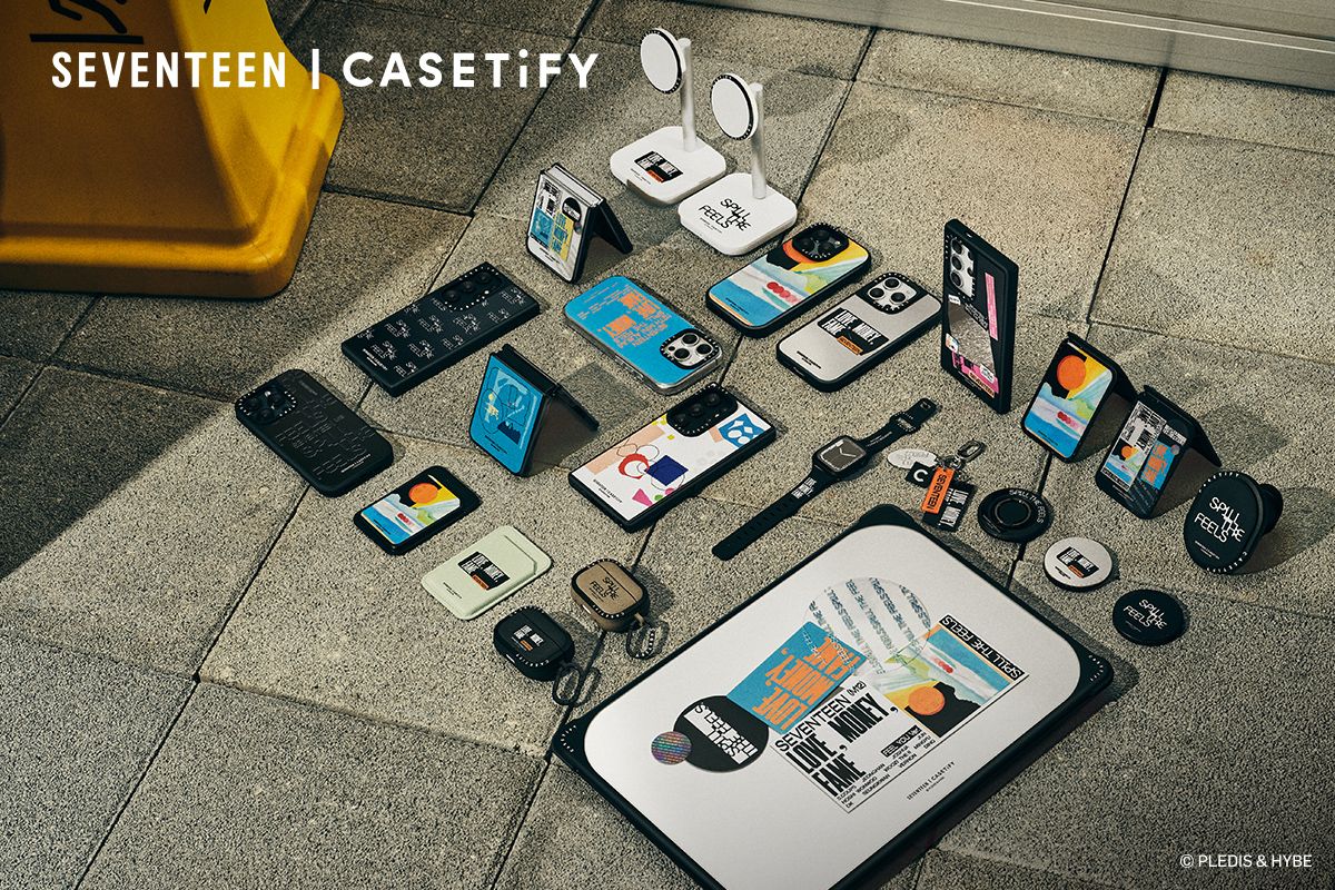 CASETiFYxSEVENTEEN聯名手機殼開賣日期公開，造型鑰匙圈克拉們也要