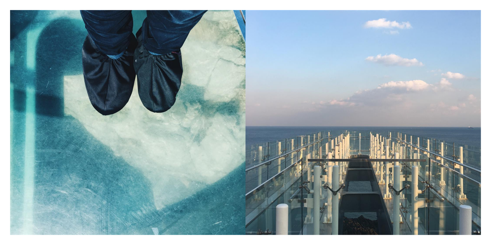 Blue, Sky, Footwear, Snapshot, Shoe, Ice, Photography, Adaptation, Cloud, Reflection, 