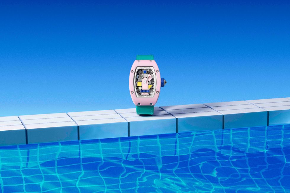 黃金80年代的義大利「曼菲斯」設計！rm腕錶以粉彩糖果色重現浪漫夏日風情