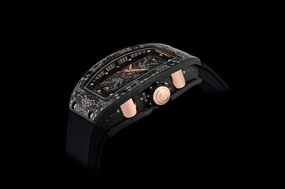 每一只都像佩戴浩瀚銀河！rm 0701星系系列腕錶用美鑽詮釋浪漫夜空