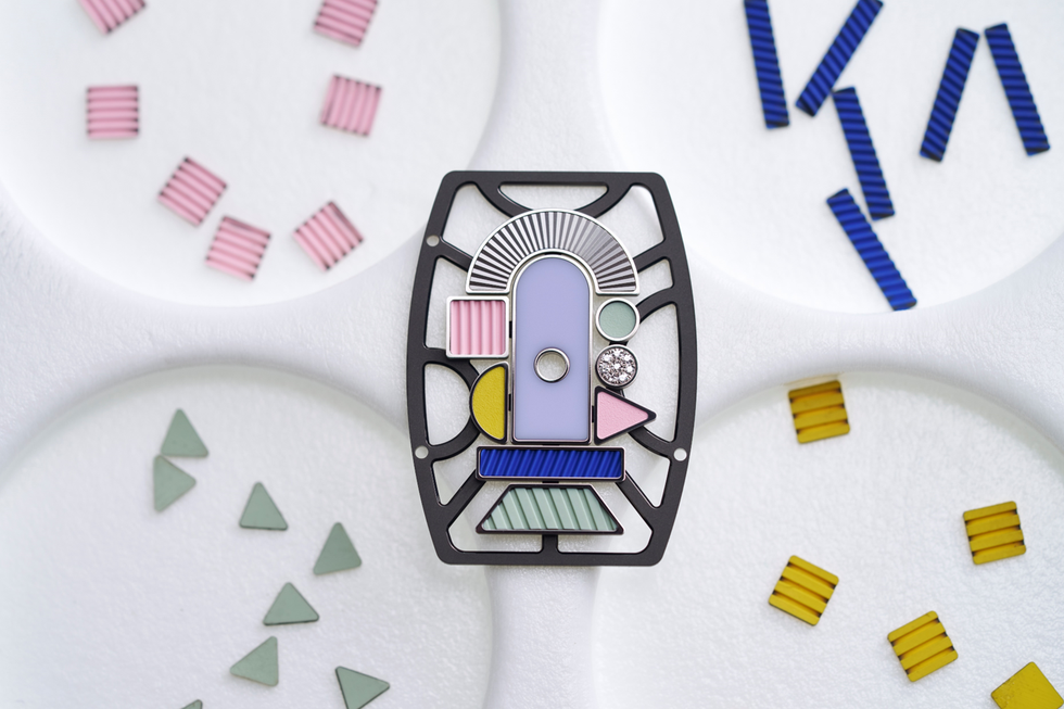 黃金80年代的義大利「曼菲斯」設計！rm腕錶以粉彩糖果色重現浪漫夏日風情
