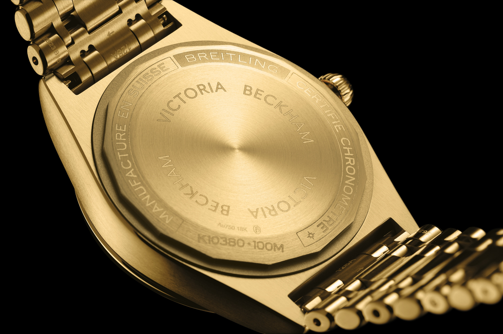 頂級錶款百年靈攜手victoria beckham共同推出chronomat automatic 36 victoria beckham機械計時自動腕錶36「維多利亞·貝克漢」系列