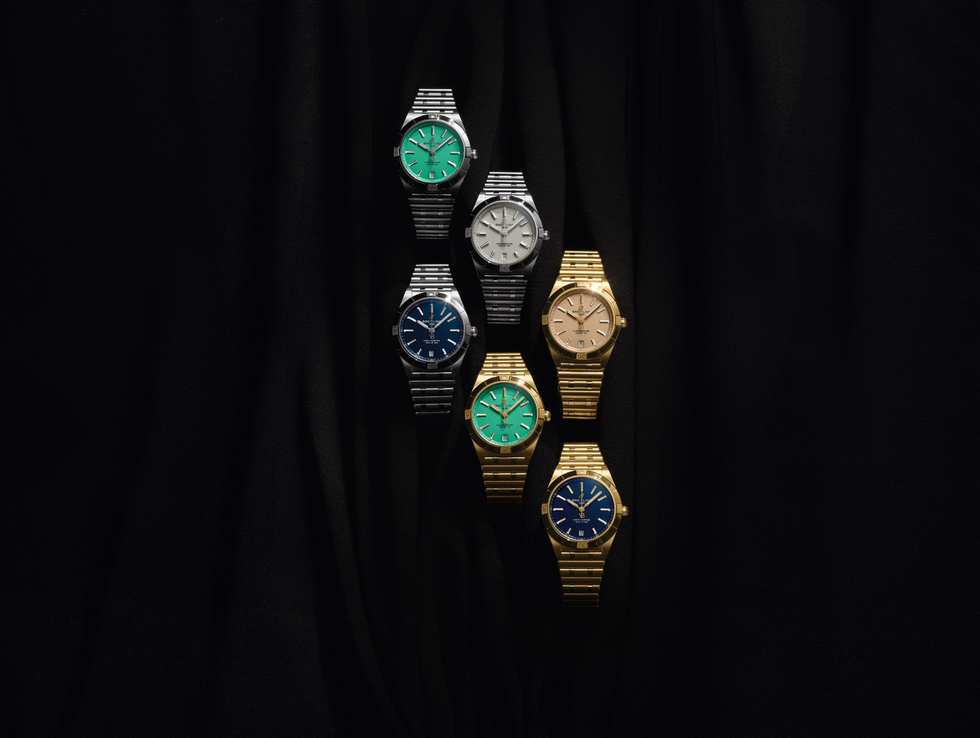 頂級錶款百年靈攜手victoria beckham共同推出chronomat automatic 36 victoria beckham機械計時自動腕錶36「維多利亞·貝克漢」系列