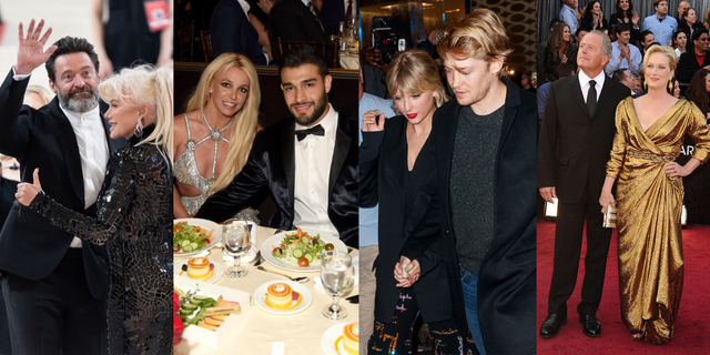 a group of people at a dinner table