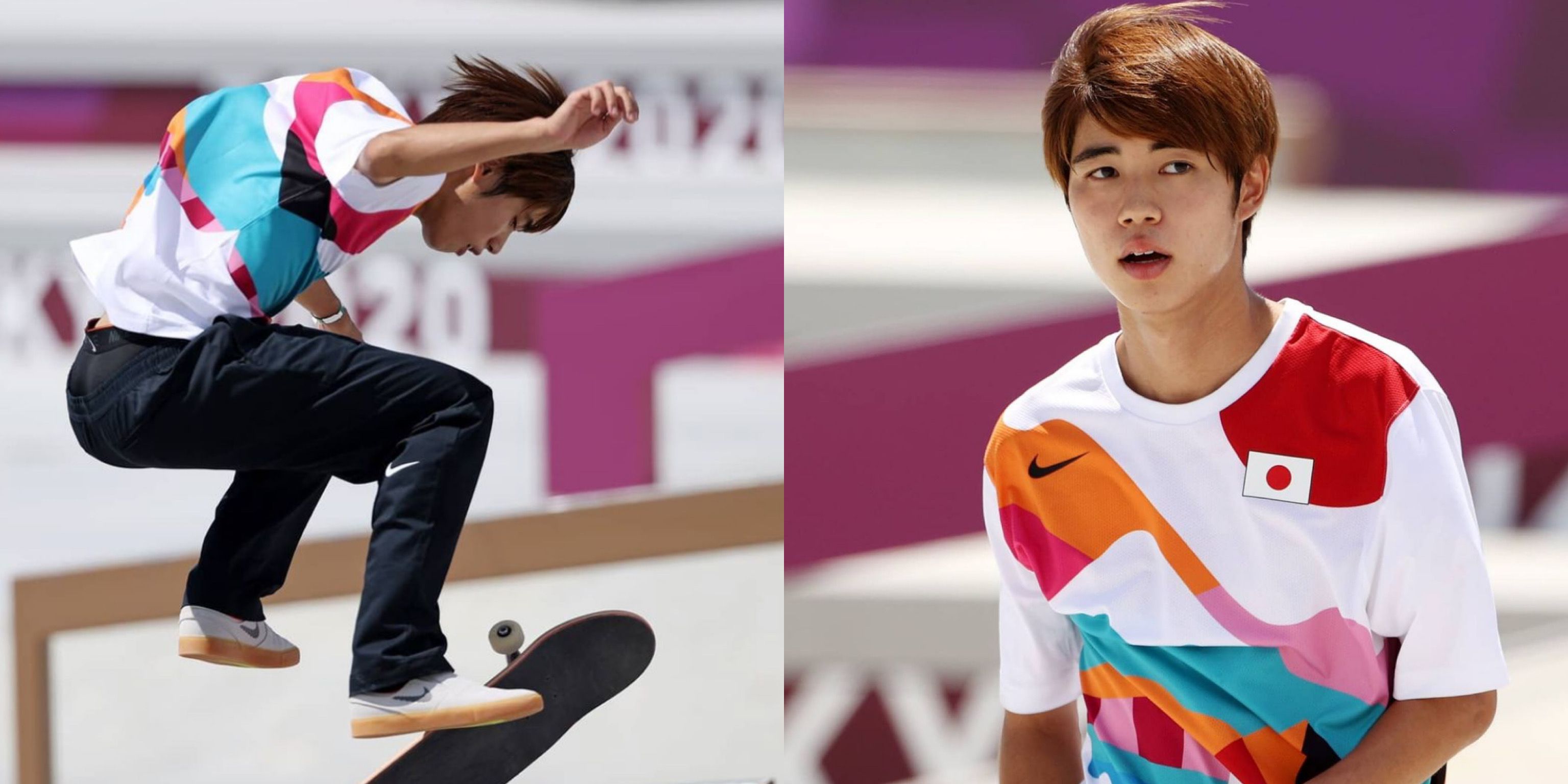 堀米雄斗拿下奧運史上首位滑板金牌！22歲日本滑板王子帥到爆紅身上滑板