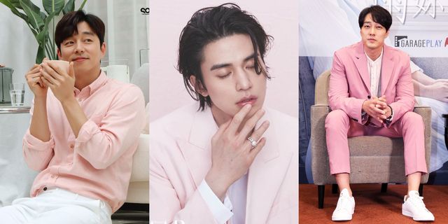 粉紅色才不專屬於女性！盤點韓國男神令人心動的「粉色造型」穿搭選輯