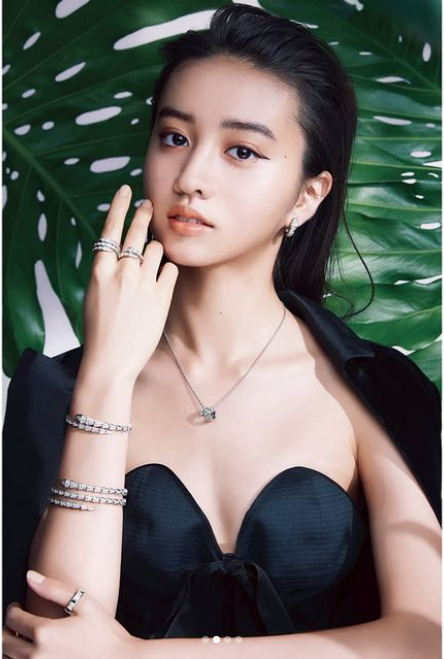 寶格麗品牌大使kōki配戴全新serpenti viper系列珠寶照片來源 instagram koki