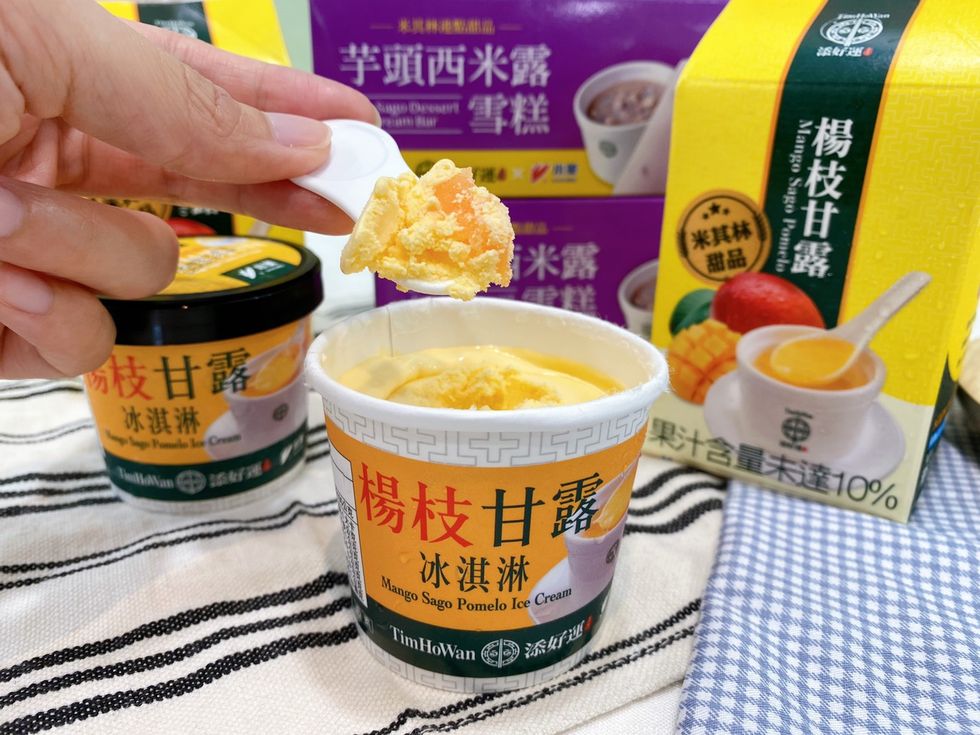 711 添好運推出超消暑楊枝甘露冰淇淋、芋頭西米露雪糕