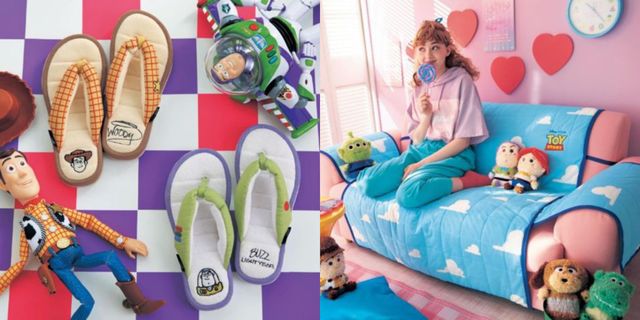 迪士尼控看過來！日本開賣「玩具總動員」家俱啦~藍天白雲軟地墊、巴斯光年室內拖鞋和卡車造型櫃全部都太Q