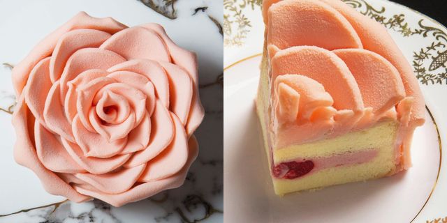 「情人節買顆藝術品般的粉紅玫瑰蛋糕吧！」跟閨密一起過浪漫的單身情人節