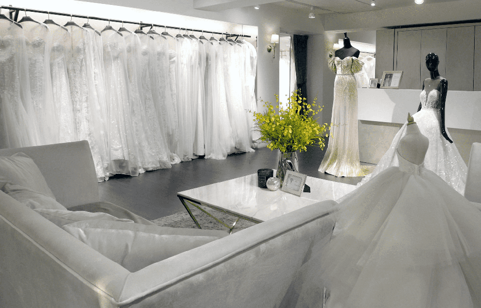 white atelier高級訂製手工婚紗
