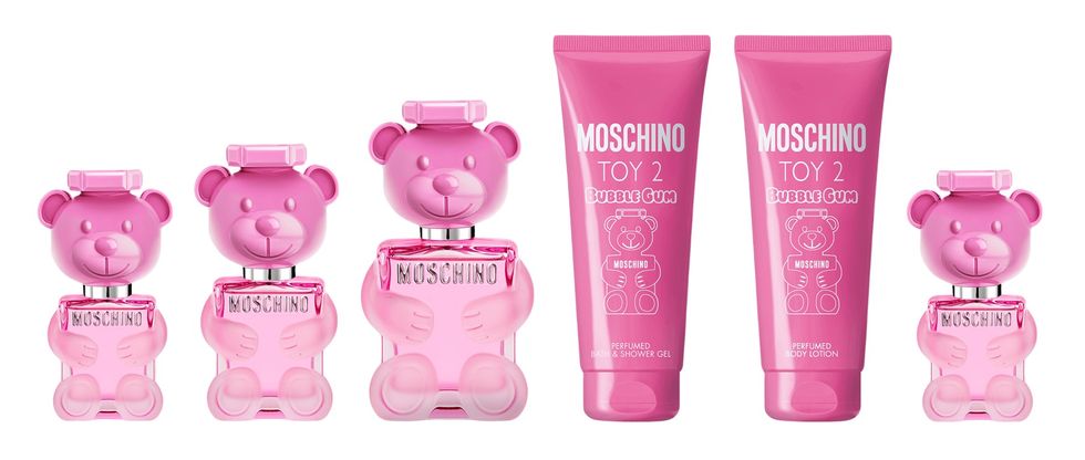 我粉紅我驕傲！超級萌熊換上粉紅色，夢幻玫瑰糖香有夠甜美！moschino泡泡熊女性淡香水