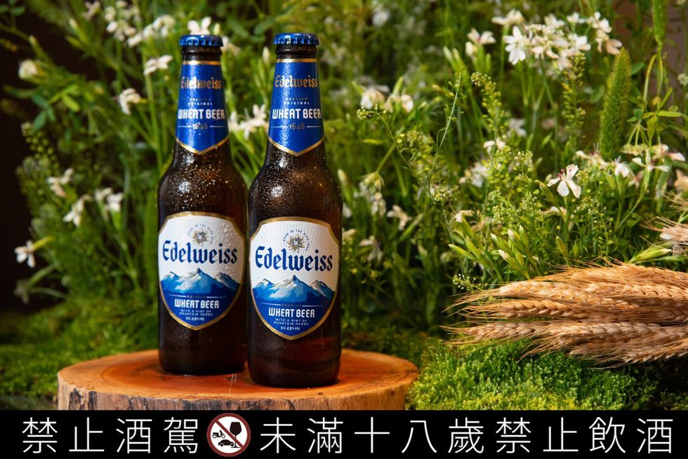 海尼根台灣edelweiss 艾德懷斯「小白花」頂級白啤酒