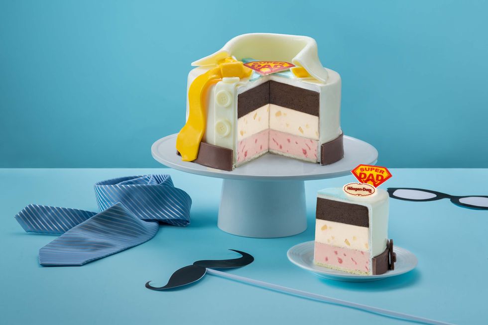 häagen dazs 2021父親節蛋糕登場！首創三層冰淇淋蛋糕，多重口味一次滿足爸爸的心