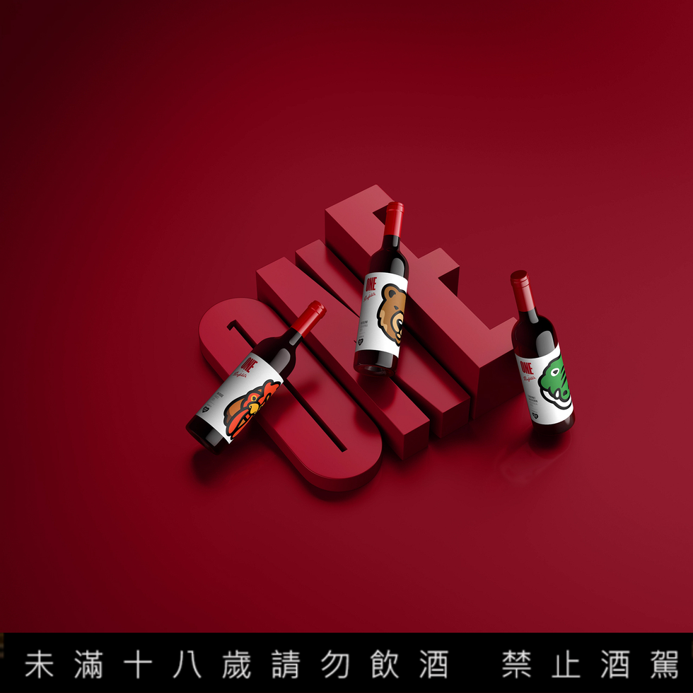 奔富葡萄酒、日潮流教父NIGO夢幻連動！「One by Penfolds」動物