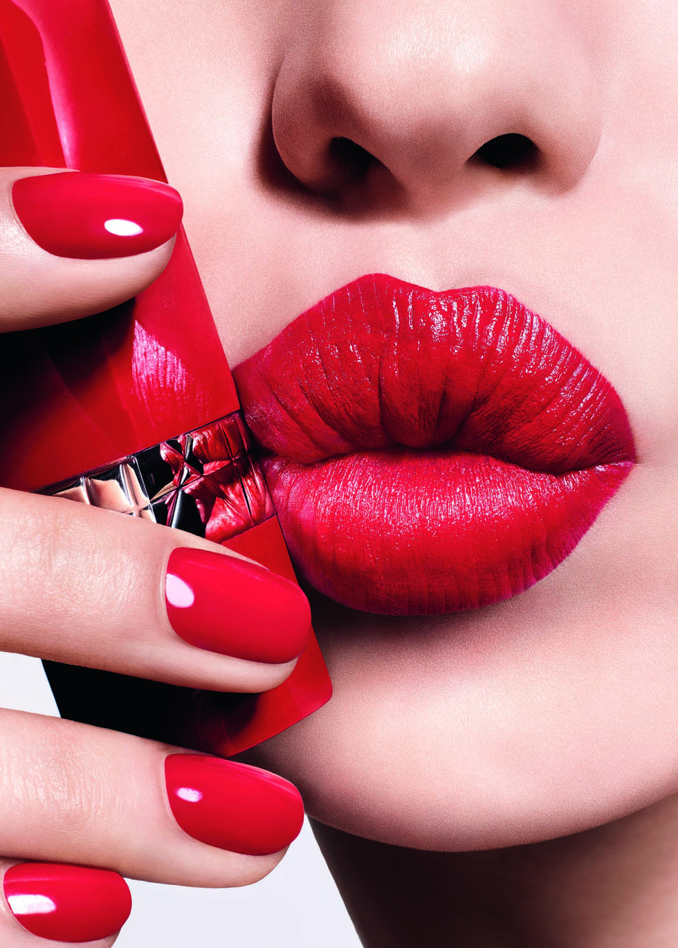 Lip, Red, Nail, Lipstick, Cosmetics, Mouth, Nail polish, Beauty, Close-up, Finger, 
