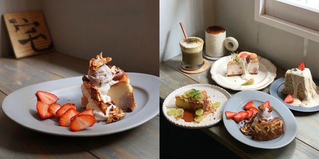 「爆漿芋泥+巴斯克起司蛋糕」太罪惡！行天宮人氣咖啡廳疍宅推出兩款療癒甜點新品