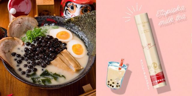 日本「珍奶熱」出現6大瘋狂現象！不僅有珍奶拉麵、珍奶護唇膏，甚至還將推出珍奶樂園