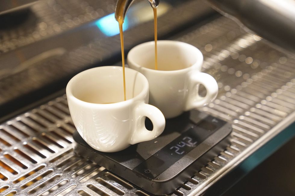 Coffee cup, Cup, Cup, Espresso, Table, Saucer, Drinkware, Tableware, Serveware, Coffee, 