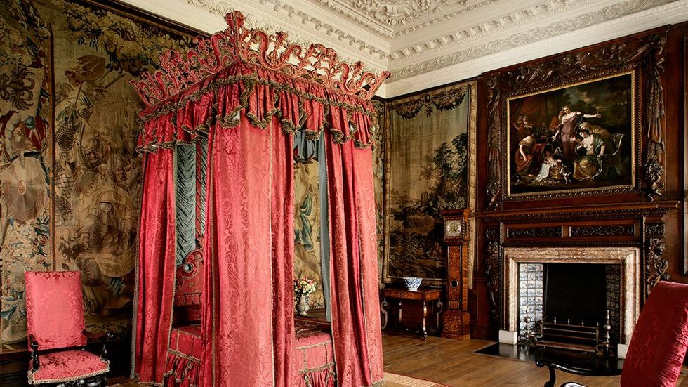 最特別的就是宮殿裡有蘇格蘭最有名的統治者之一的女王瑪麗的房間（mary, queen of scots’ chambers）