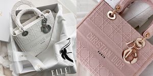 DIOR 經典包包 Lady Dior 推出帆布包 背後還能客製寫名字！奶油白、玫瑰粉氣質色美翻