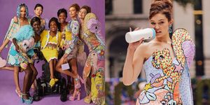 【紐約時裝週】moschino 讓gigi hadid 拿奶瓶走秀！跨性別名模坐輪椅登伸展台超感動