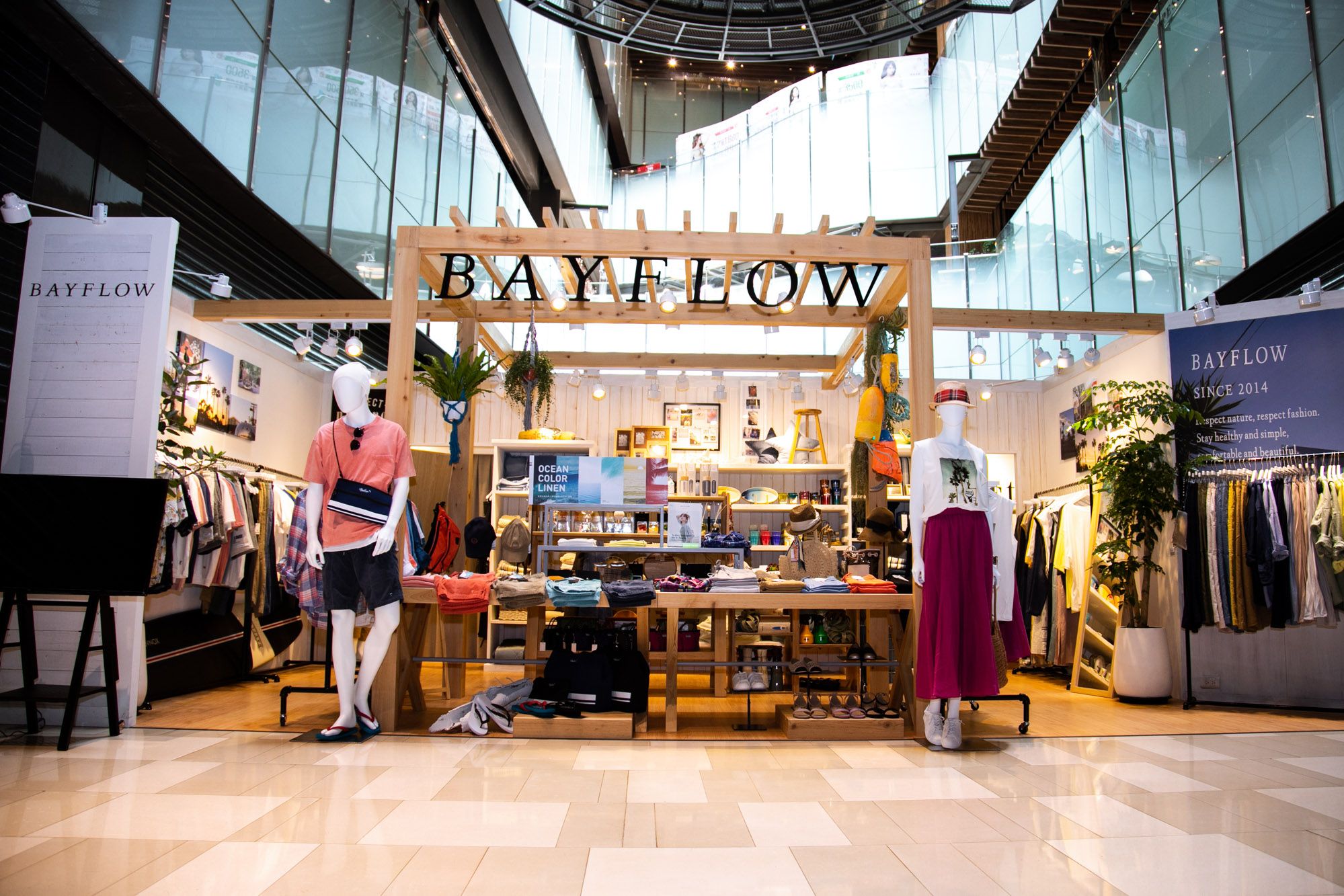 衝浪人的最愛！日本海岸休閒品牌「BAYFLOW」全球首間快閃店進駐京站