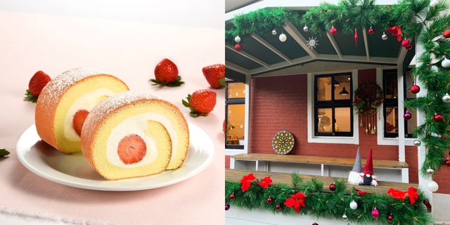冬天最有幸福感的草莓季＋聖誕節來了！亞尼克聖誕節推出10款「草莓甜點」、陽明山門市打造聖誕夢工廠