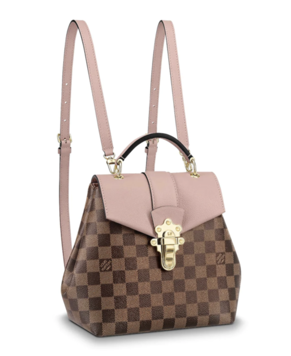 Handbag, Bag, Fashion accessory, Shoulder bag, Brown, Pink, Hand luggage, Beige, Material property, Leather, 